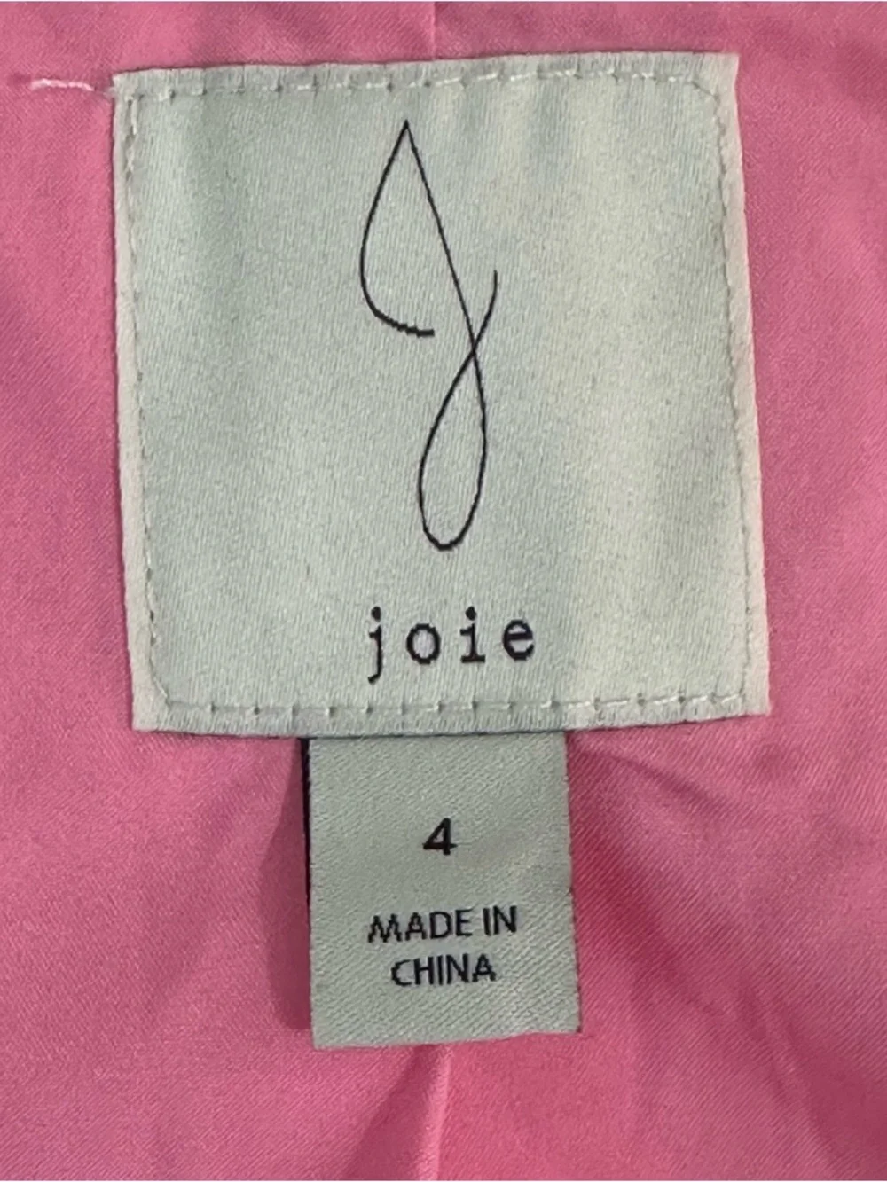 Joie Pink Tweed Sleeveless Blazer Vest - Picture 5 of 7